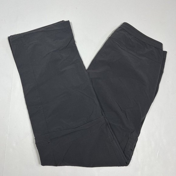 Mountain Hardwear Yuma Convertible Pants Women's Sz 8 / 32 Hiking Gray Flaw - Picture 12 of 12